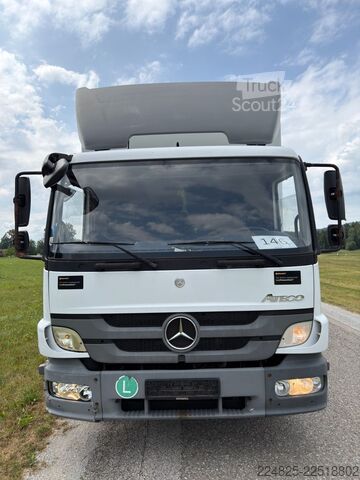 Dėžinis sunkvežimis MERCEDES-BENZ ATEGO 1224 KOFFERAUFBAU+LBW*2014*EURO5*