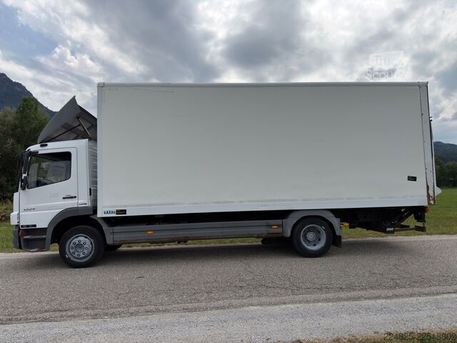 Dėžinis sunkvežimis MERCEDES-BENZ ATEGO 1224 KOFFERAUFBAU+LBW*2014*EURO5*