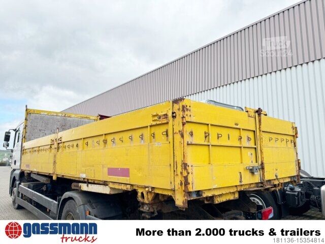 Samochód z wymienną zabudową Wechselpritsche mit Alu-Bordwänden