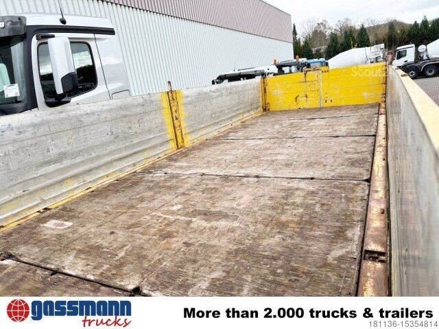 Samochód z wymienną zabudową Wechselpritsche mit Alu-Bordwänden