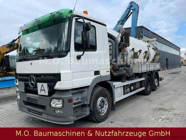 Vacuum tank truck MERCEDES-BENZ Actros 2541 / Saug u. Spühlwagen / Kroll  /