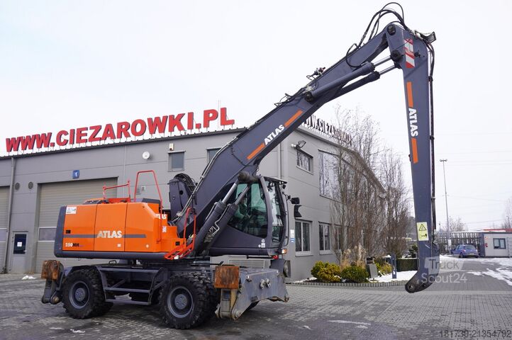Materiālu apstrādātājs ATLAS 250MH material handling excavator