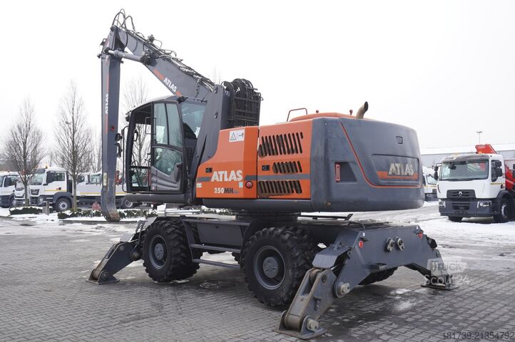 Materiālu apstrādātājs ATLAS 250MH material handling excavator