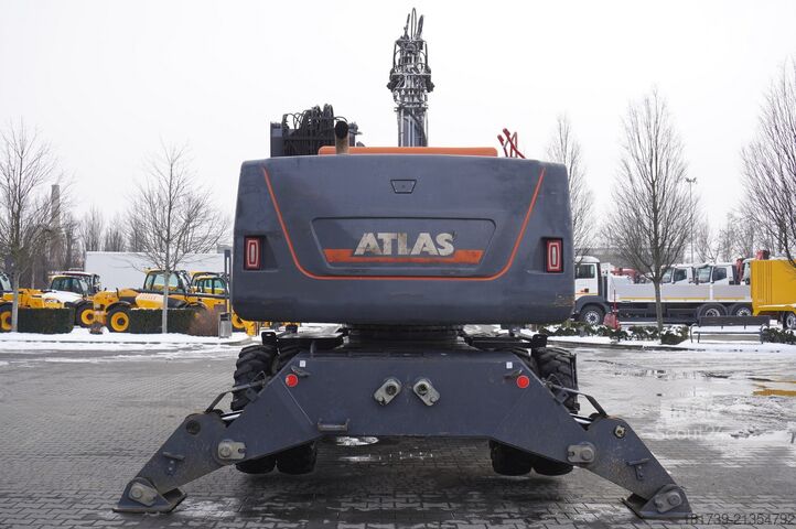 Materiālu apstrādātājs ATLAS 250MH material handling excavator