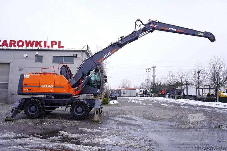 Materiālu apstrādātājs ATLAS 250MH material handling excavator