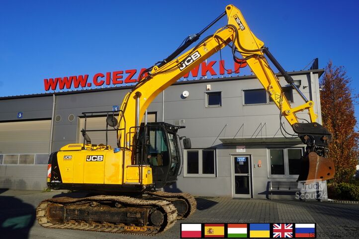 Bandgrävmaskin JCB JS 145LC crawler excavator / 4800 MTH