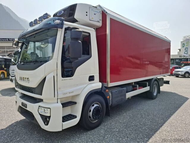 Refrigerated truck Iveco 160E28  Rohrbahnen Carrier Supra 550 E6 Aluboden
