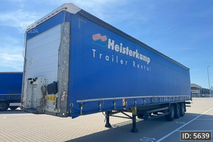 Skjutbara presenningar Schmitz Cargobull SCB*S3T / BPW Disk