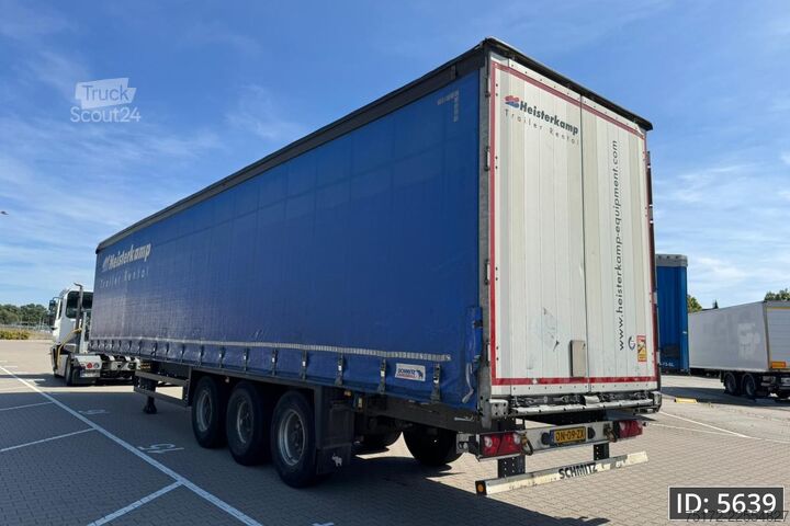 Skjutbara presenningar Schmitz Cargobull SCB*S3T / BPW Disk