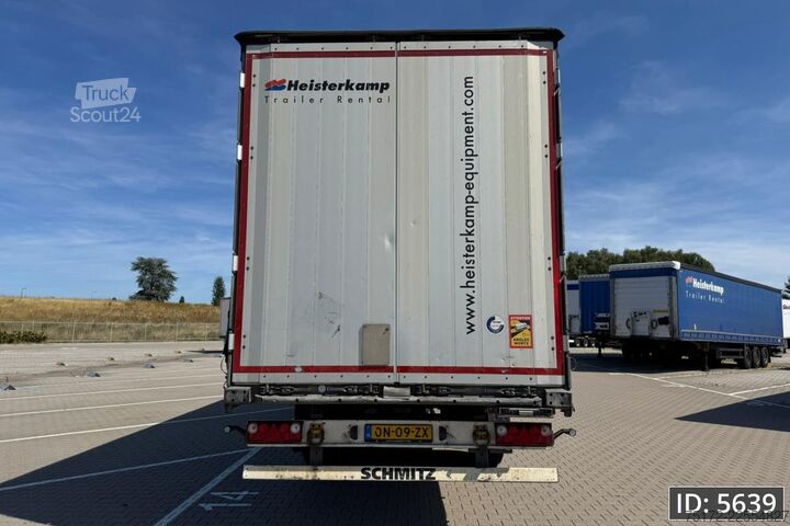 Skjutbara presenningar Schmitz Cargobull SCB*S3T / BPW Disk