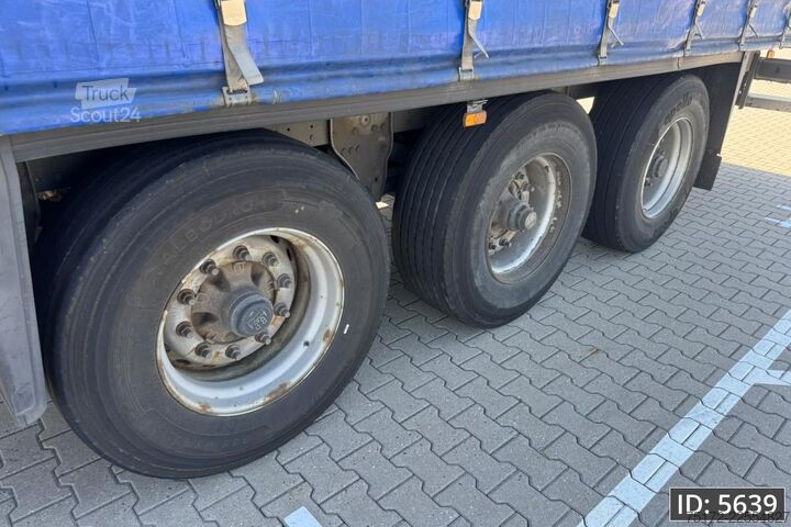 Skjutbara presenningar Schmitz Cargobull SCB*S3T / BPW Disk