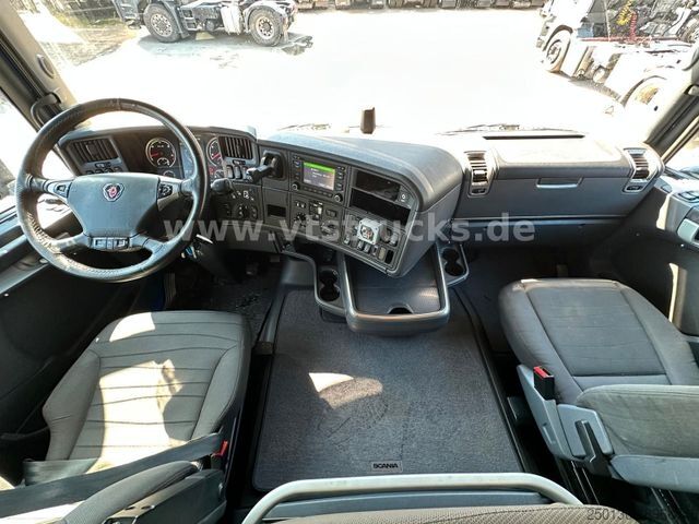 Tentinė platforma sunkvežimis SCANIA R450 6x2 + Wellmeyer Pritsche+Plane Komplettzug