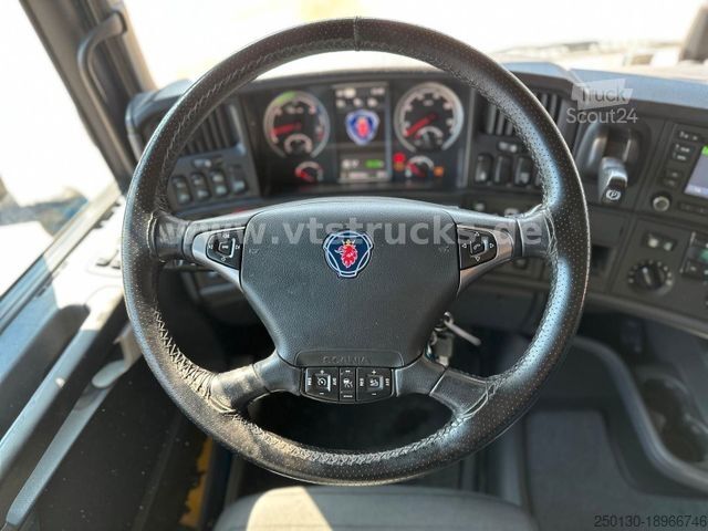 Tentinė platforma sunkvežimis SCANIA R450 6x2 + Wellmeyer Pritsche+Plane Komplettzug