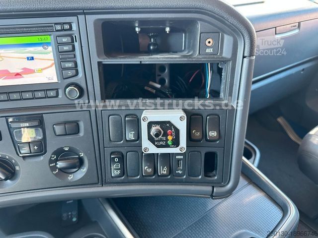 Tentinė platforma sunkvežimis SCANIA R450 6x2 + Wellmeyer Pritsche+Plane Komplettzug