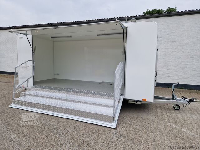Tirdzniecības piekabe trailershop mobiler Messestand 600cm Innenlänge Neu