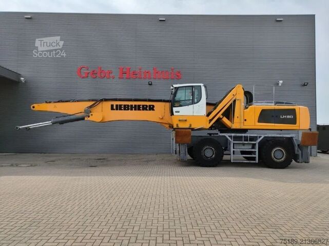 Malzeme taşıma makinesi Liebherr LH 80 M Litronic  Magnetfunction  21.5 meter Boom!