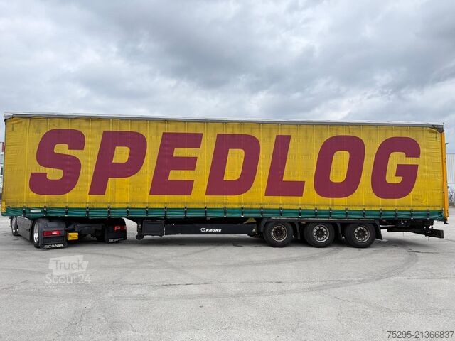 Gospodarsko vozilo Krone 3Achs MEGA Staplerhalter Liftachse SAF TÜV07 26