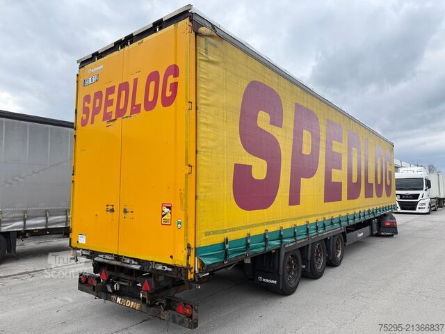 Gospodarsko vozilo Krone 3Achs MEGA Staplerhalter Liftachse SAF TÜV07 26