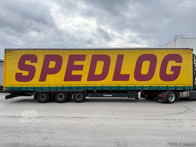 Haszongépjármű Krone 3Achs MEGA Staplerhalter Liftachse SAF TÜV07 26