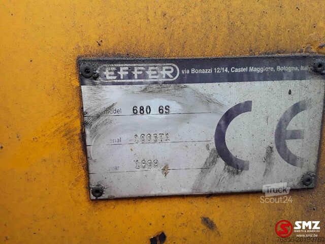 Kraanarm Effer Occ Autolaadkraan Effer 680 6S + radio remote