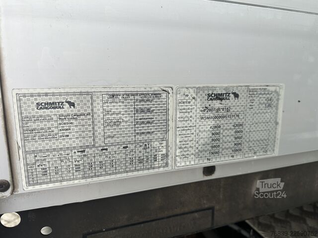 Bavul Schmitz Cargobull 3 assige kast