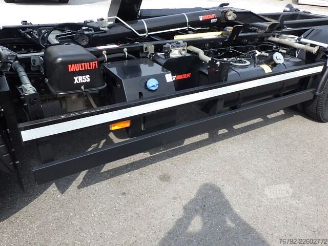 Damperli panelvan FUSO Canter 7 C 18 HIAB Abroller/AHK/Klima/LED/24 tkm
