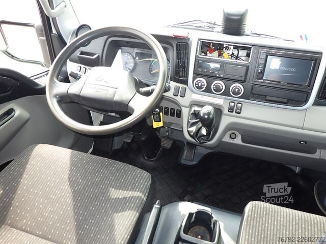 Damperli panelvan FUSO Canter 7 C 18 HIAB Abroller/AHK/Klima/LED/24 tkm