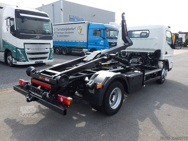 Damperli panelvan FUSO Canter 7 C 18 HIAB Abroller/AHK/Klima/LED/24 tkm