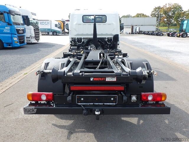 Damperli panelvan FUSO Canter 7 C 18 HIAB Abroller/AHK/Klima/LED/24 tkm
