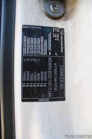 Wywrotka MERCEDES-BENZ 2545 6x2 LL SILOAUFSTELLER GERGEN TAK 25 Nr: 184