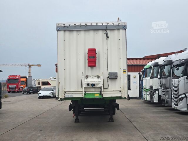 Semi-remorque bâchée KRONE SD * PR.+PL. * SAFETY ROOF * BPW * LIFT *
