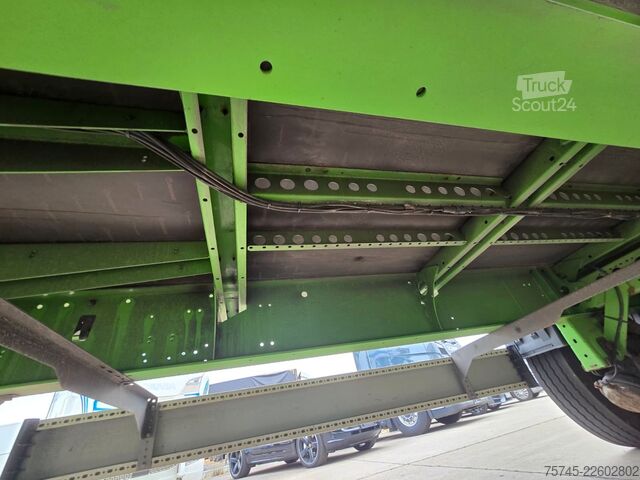 Semi-remorque bâchée KRONE SD * PR.+PL. * SAFETY ROOF * BPW * LIFT *