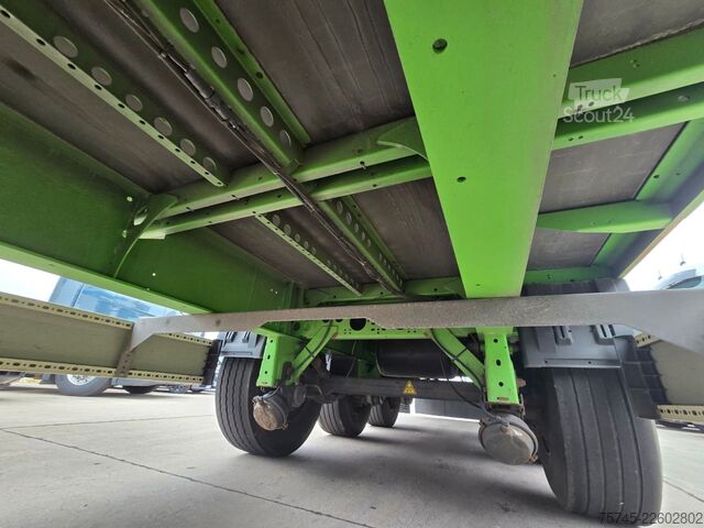 Semi-remorque bâchée KRONE SD * PR.+PL. * SAFETY ROOF * BPW * LIFT *