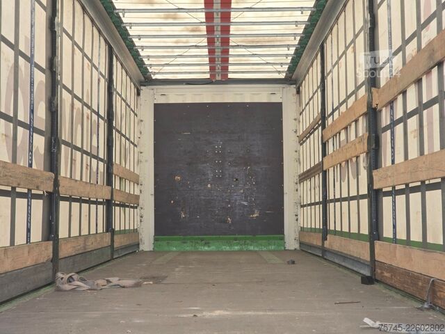 Semi-remorque bâchée KRONE SD * PR.+PL. * SAFETY ROOF * BPW * LIFT *