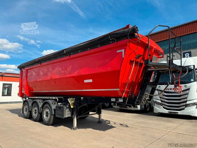 Полуремарке самосвал KEMPF SKM 35/3 * HARDOX * ALCOA * LIFTACHSE *STAHL*TÜV