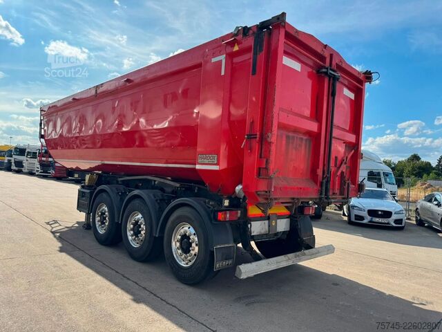 Полуремарке самосвал KEMPF SKM 35/3 * HARDOX * ALCOA * LIFTACHSE *STAHL*TÜV
