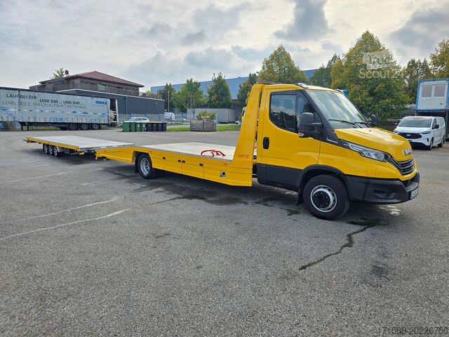 Automobilový transportér Iveco Daily 3.0 mit Anhänger, BFZ, VDI, 10.5 T