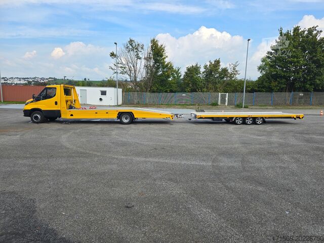 Transporteur de voitures Iveco Daily 3.0 mit Anhänger, BFZ, VDI, 10.5 T