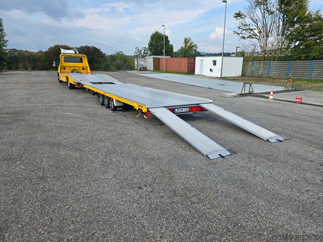 Automobilový transportér Iveco Daily 3.0 mit Anhänger, BFZ, VDI, 10.5 T