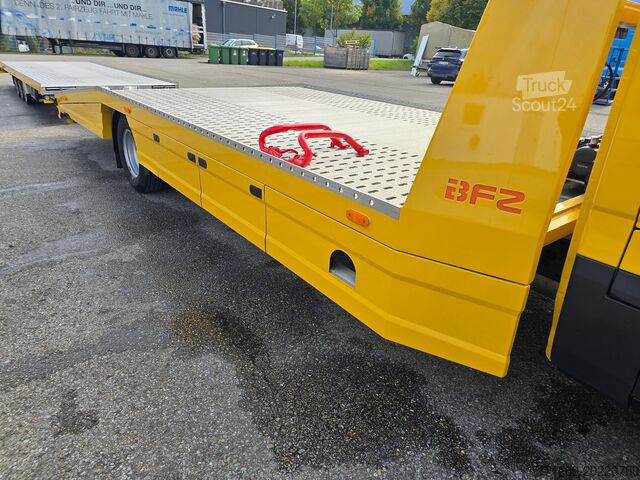 Transporteur de voitures Iveco Daily 3.0 mit Anhänger, BFZ, VDI, 10.5 T