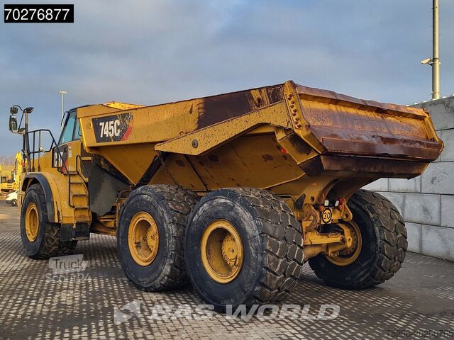 Samohodni tovornjak Caterpillar 745 C TAIL GATE