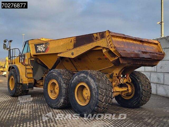 Dumpbil Caterpillar 745 C TAIL GATE