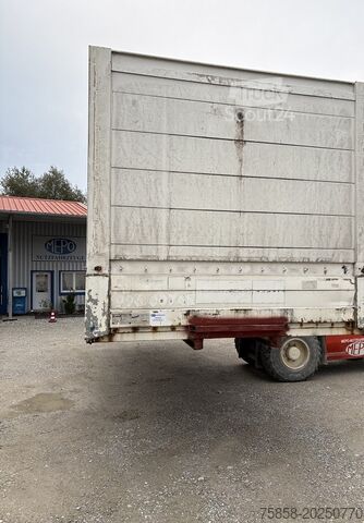 Intercambiar cuerpo abierto Krone 7,82m Plattform mit Stirnwand mehrfach
