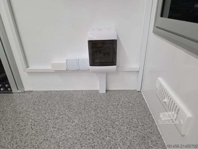 Verkoopaanhanger trailershop Verkaufsanhänger 620x220x230cm 3 Klappen