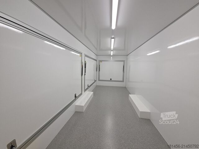 Verkoopaanhanger trailershop Verkaufsanhänger 620x220x230cm 3 Klappen