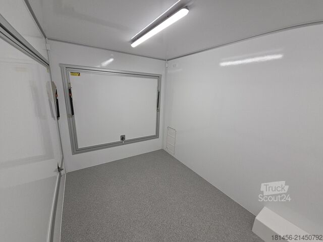 Verkoopaanhanger trailershop Verkaufsanhänger 620x220x230cm 3 Klappen