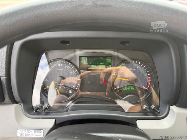 Gardinsided kassevogn FUSO FUSO 7 C 18 Plane 6 m LBW 1 T*KLIMA*Automatik