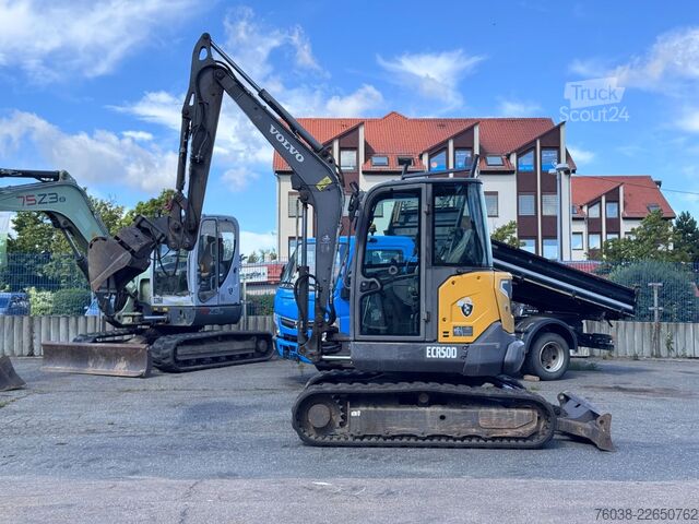 Minigraver VOLVO ECR 50 D, MS03, 1 x TL, 1 x GRL hydrl.,