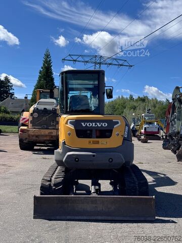 Minigraver VOLVO ECR 50 D, MS03, 1 x TL, 1 x GRL hydrl.,