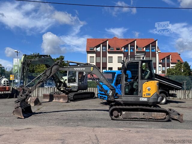 Minigraver VOLVO ECR 50 D, MS03, 1 x TL, 1 x GRL hydrl.,